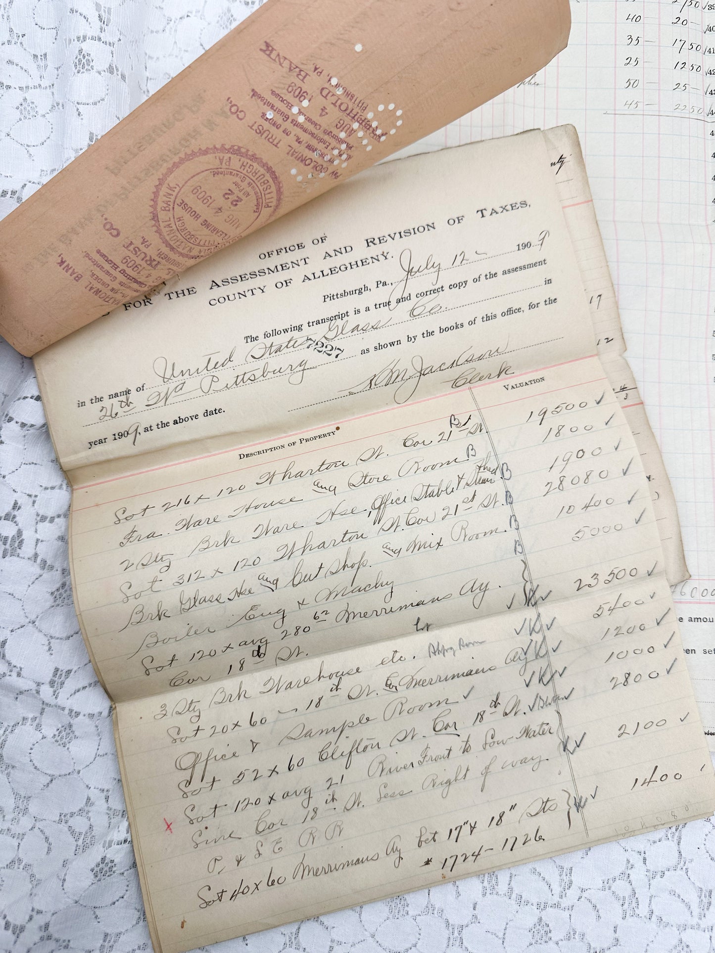 Glass Company Ephemera