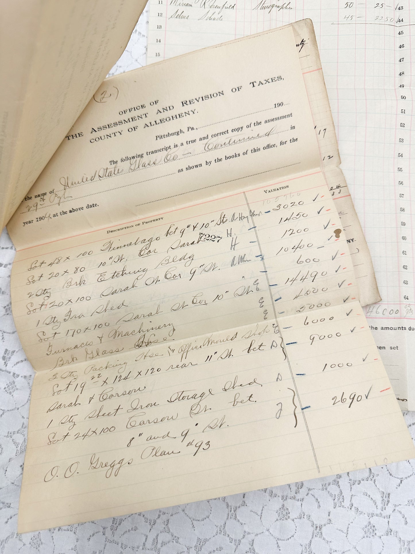 Glass Company Ephemera