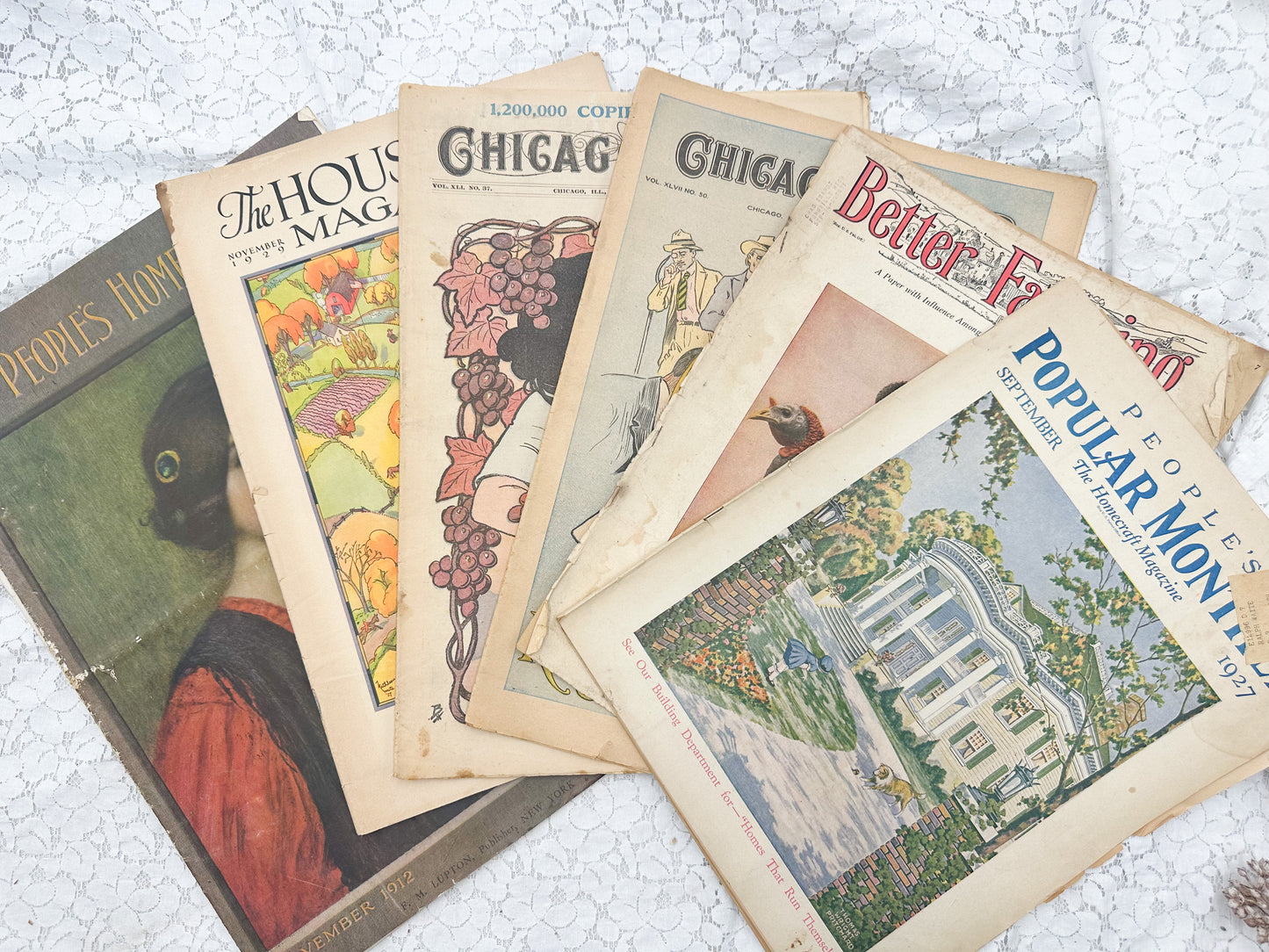 Vintage Magazines (Set of 7)
