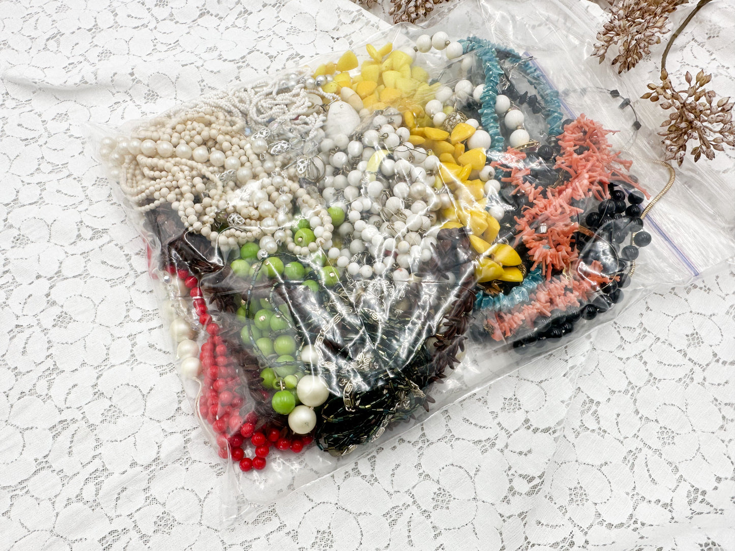 Bag of Costume Jewelry