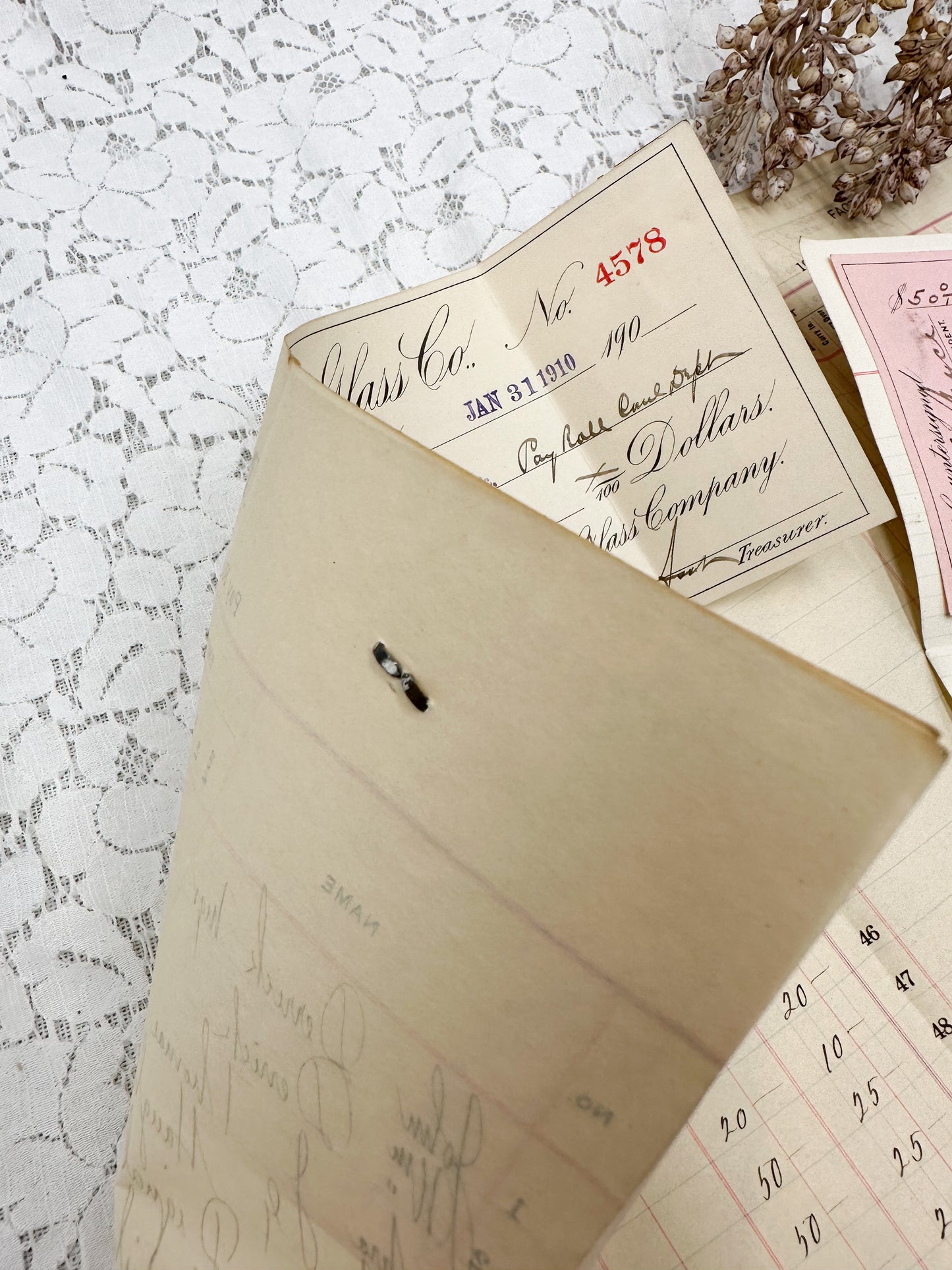 Glass Company Ephemera