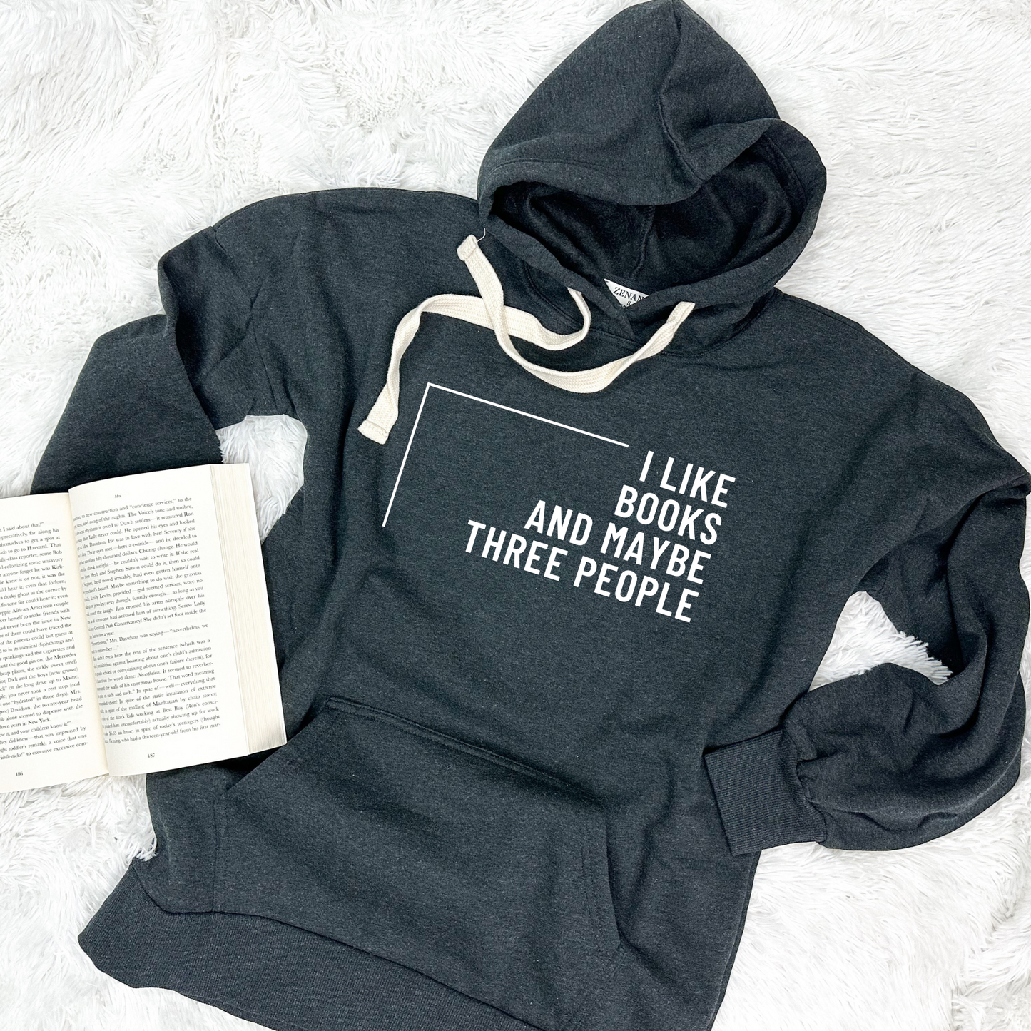 I Like Books Oversized Sweatshirt