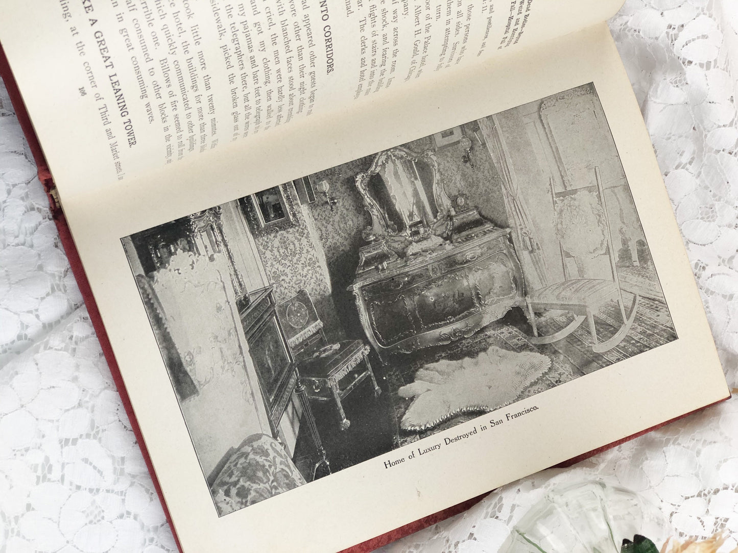 Antique Book, Complete Story of the San Francisco Earthquake