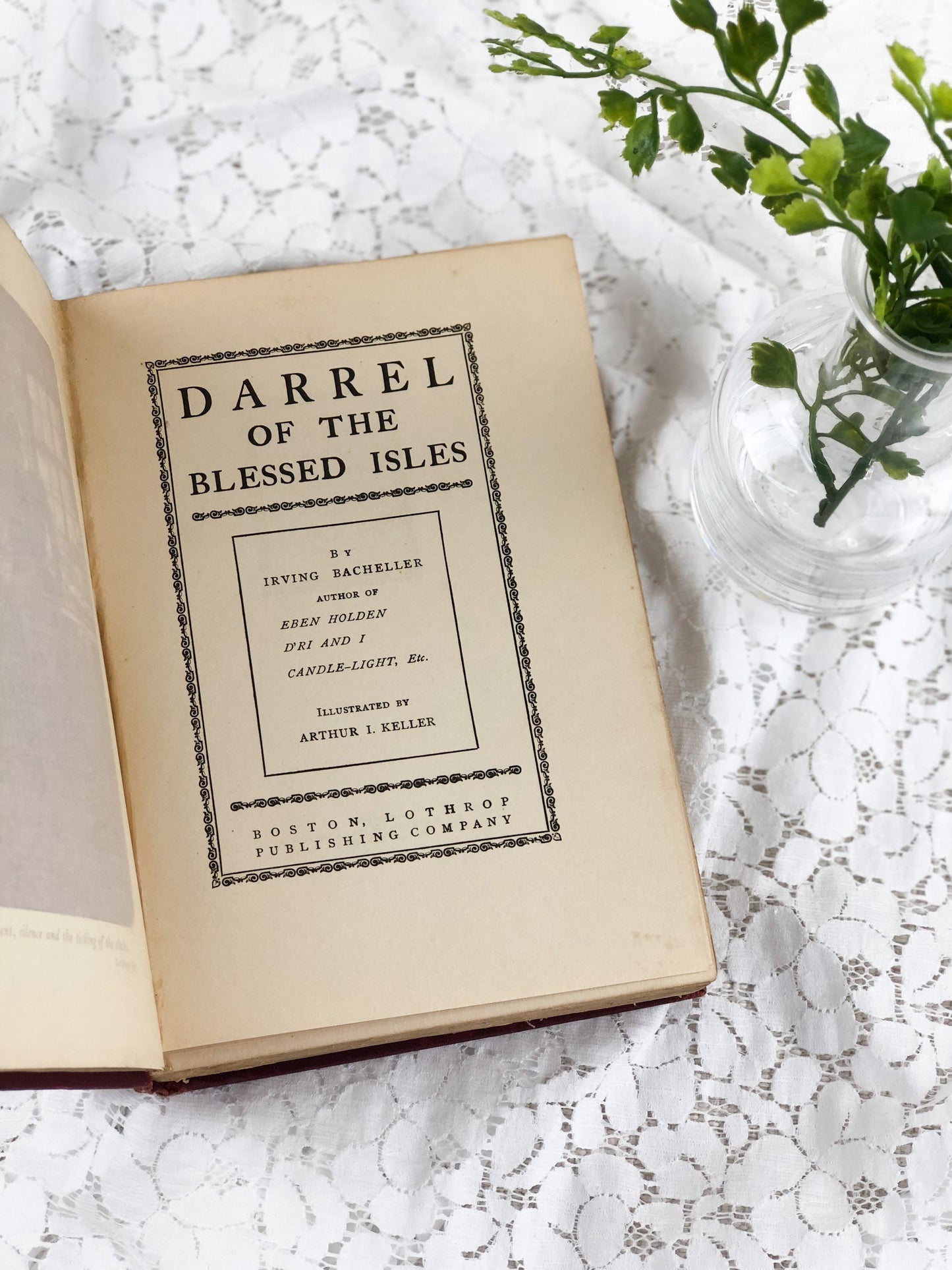 Vintage Book, Darrel of the Blessed Isles