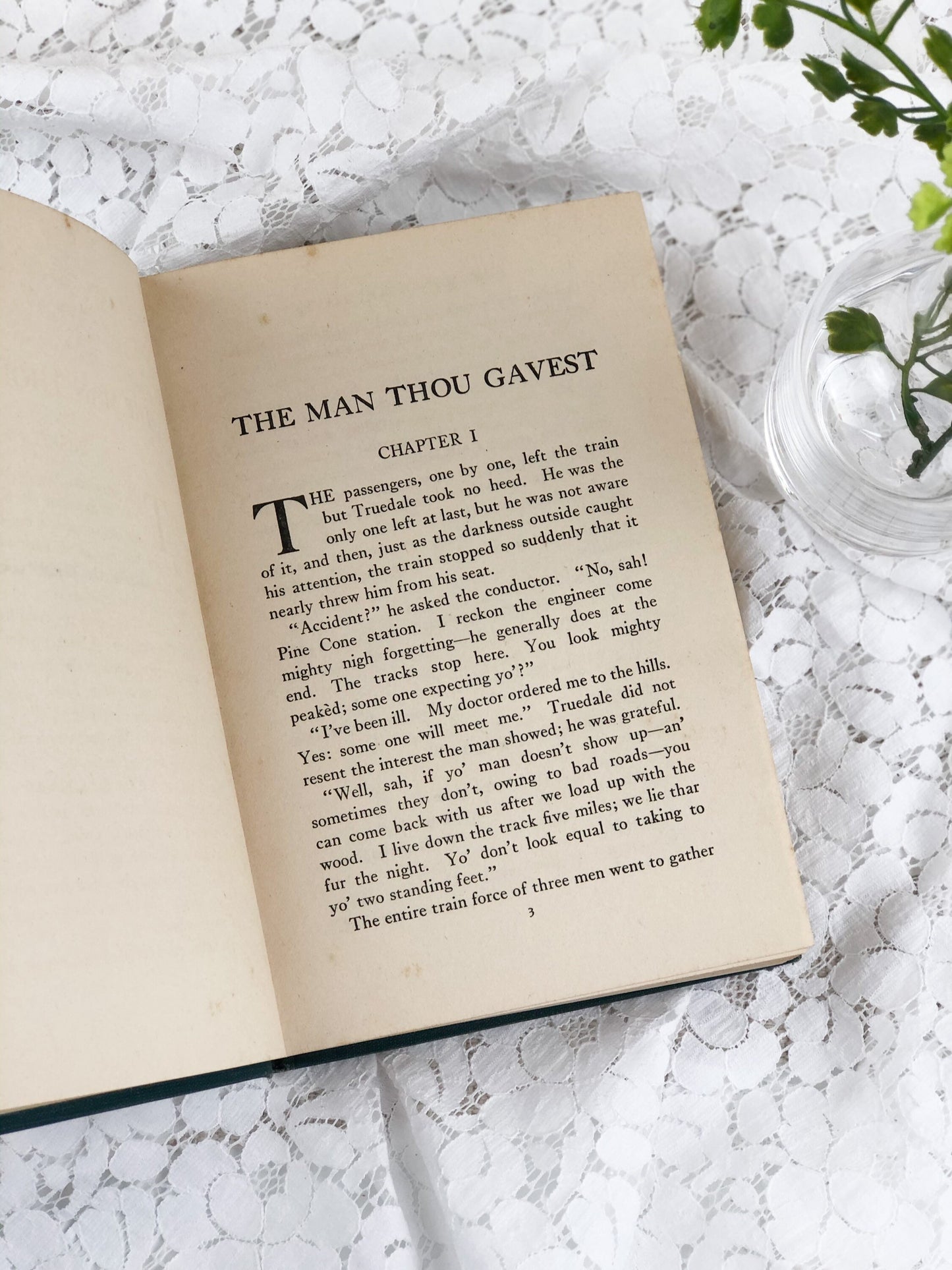 Vintage Book, The Man Thou Gavest