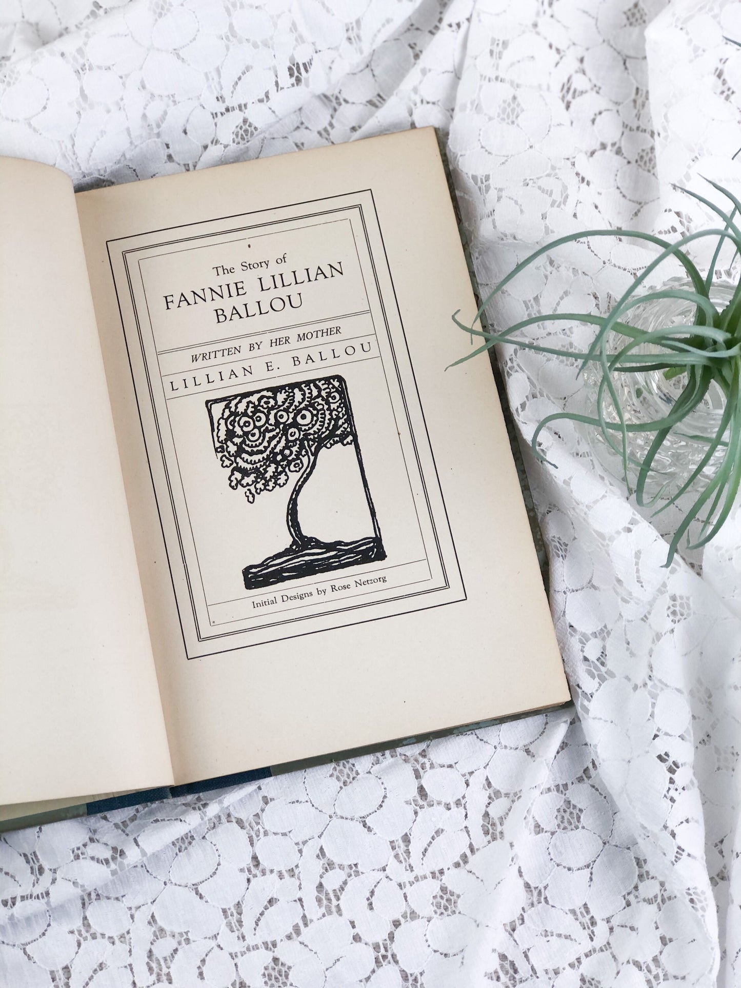 Rare Book, The Story of Fannie Lillian Ballou