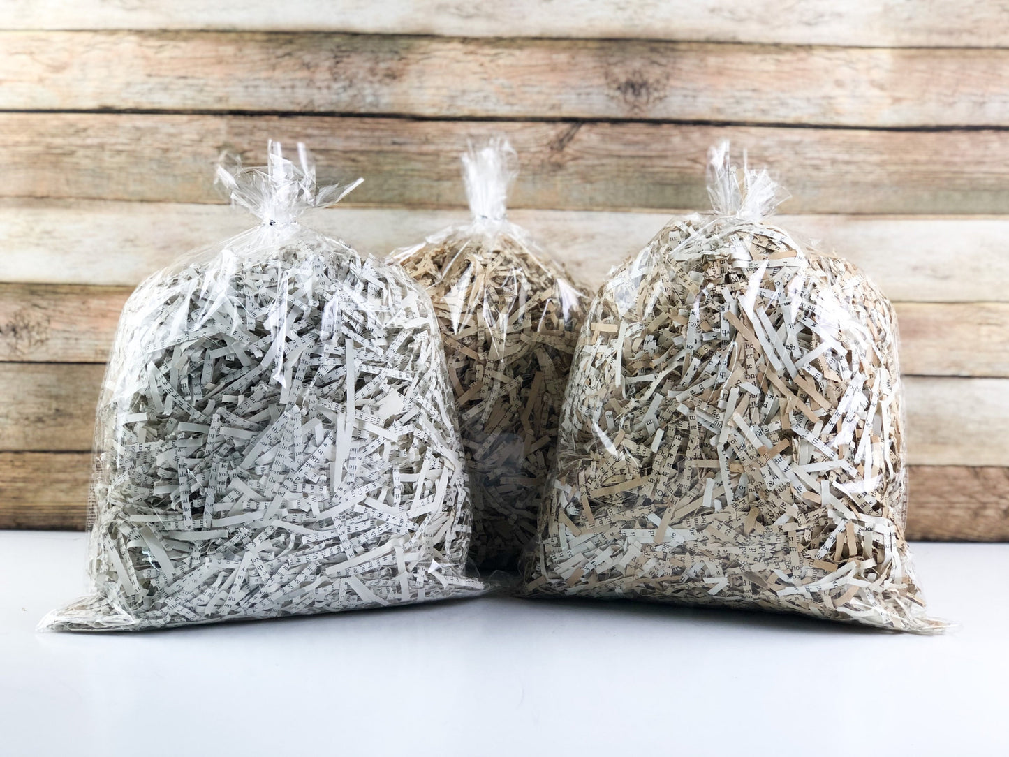 Crinkle Paper, Shredded Packing Paper, Gift Packaging, Book Pages