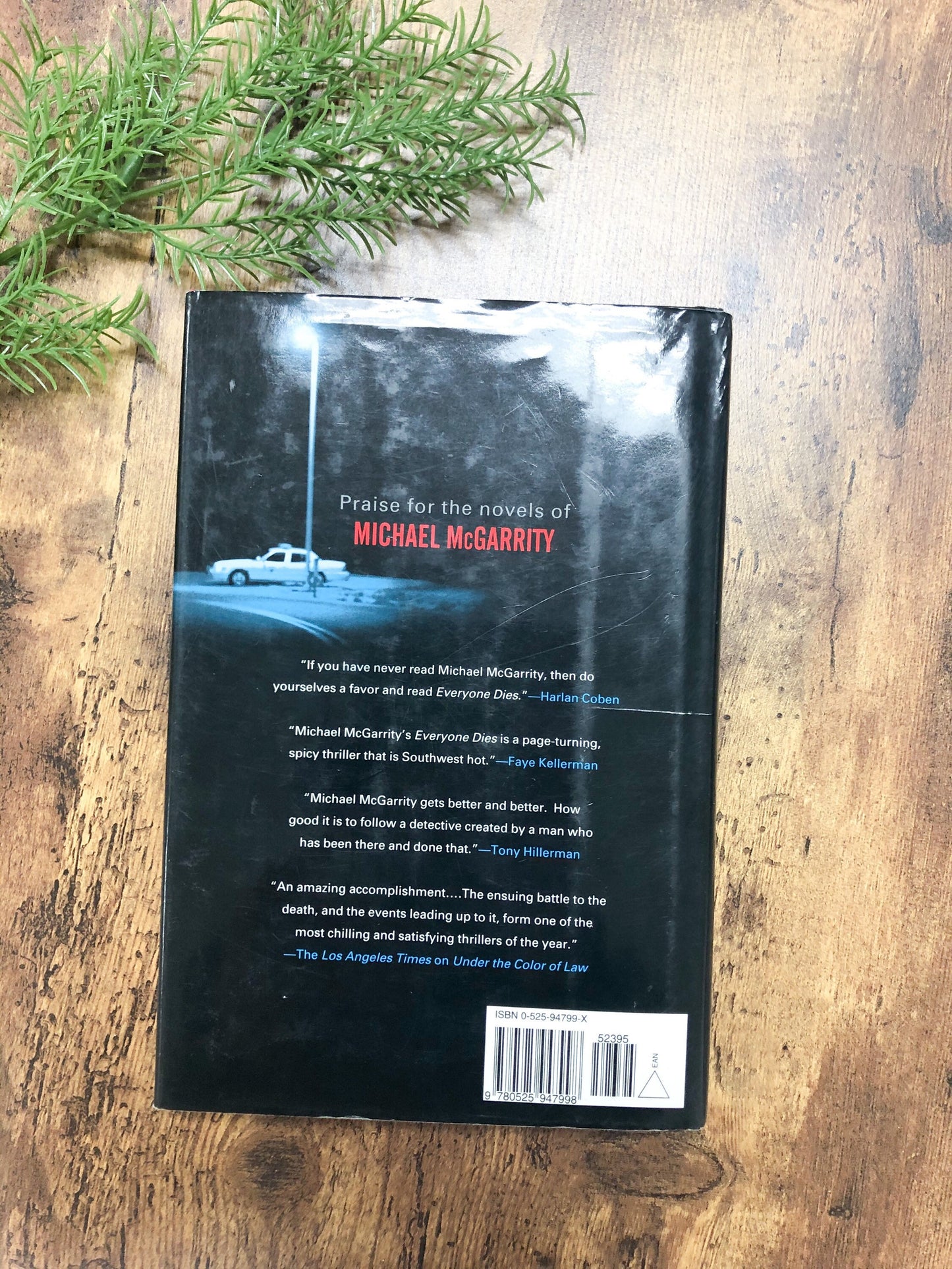 Signed First Edition by Michael McGarrity / Slow Kill