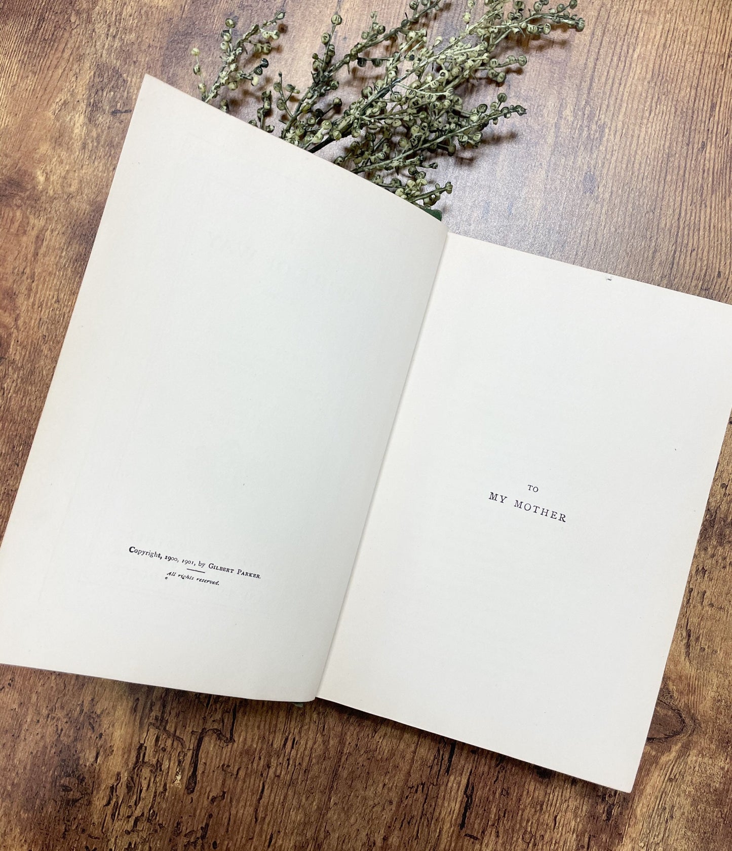 Rare Books/ The Right of Way