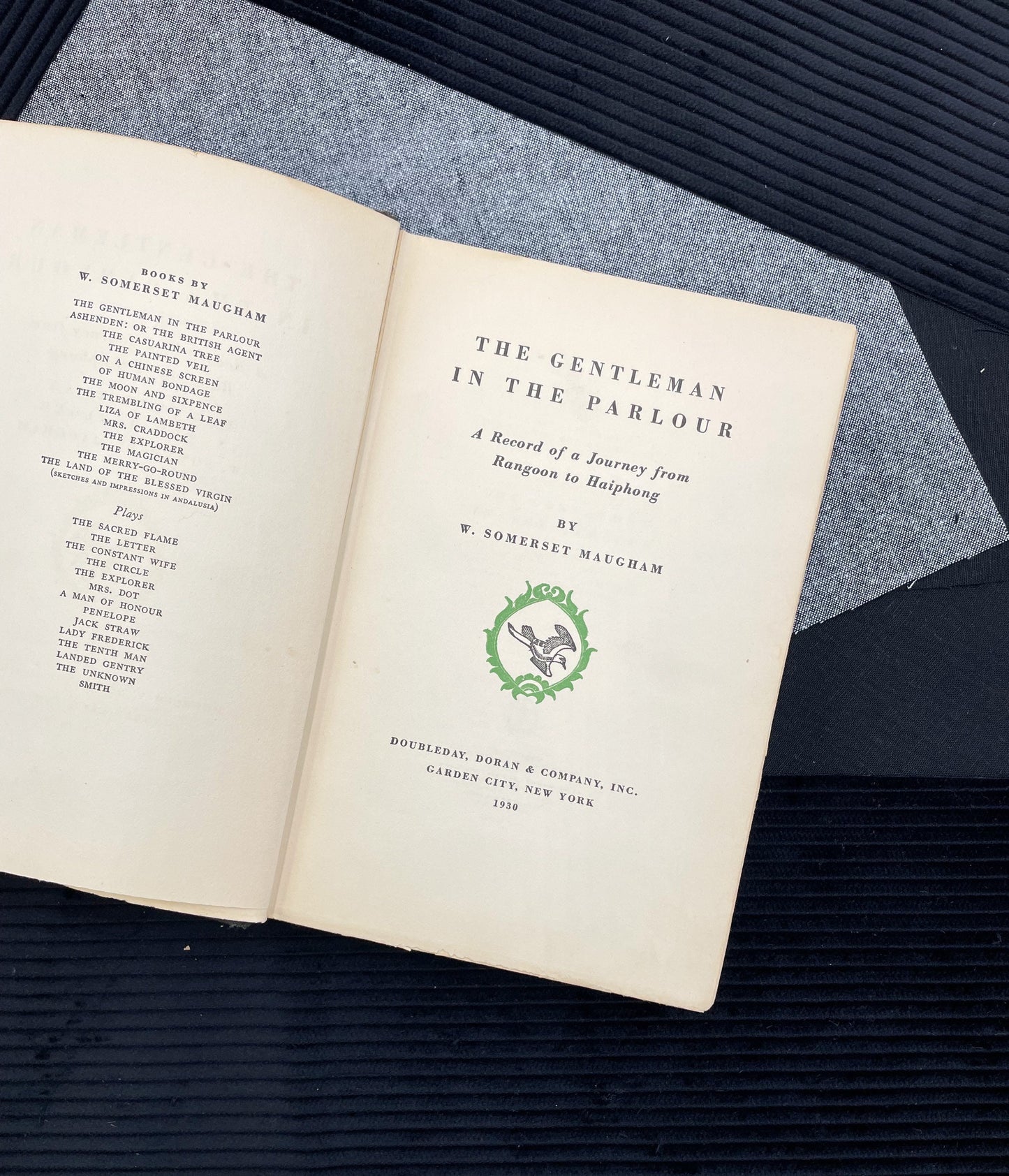 Antique Book, The Gentleman in the Parlour