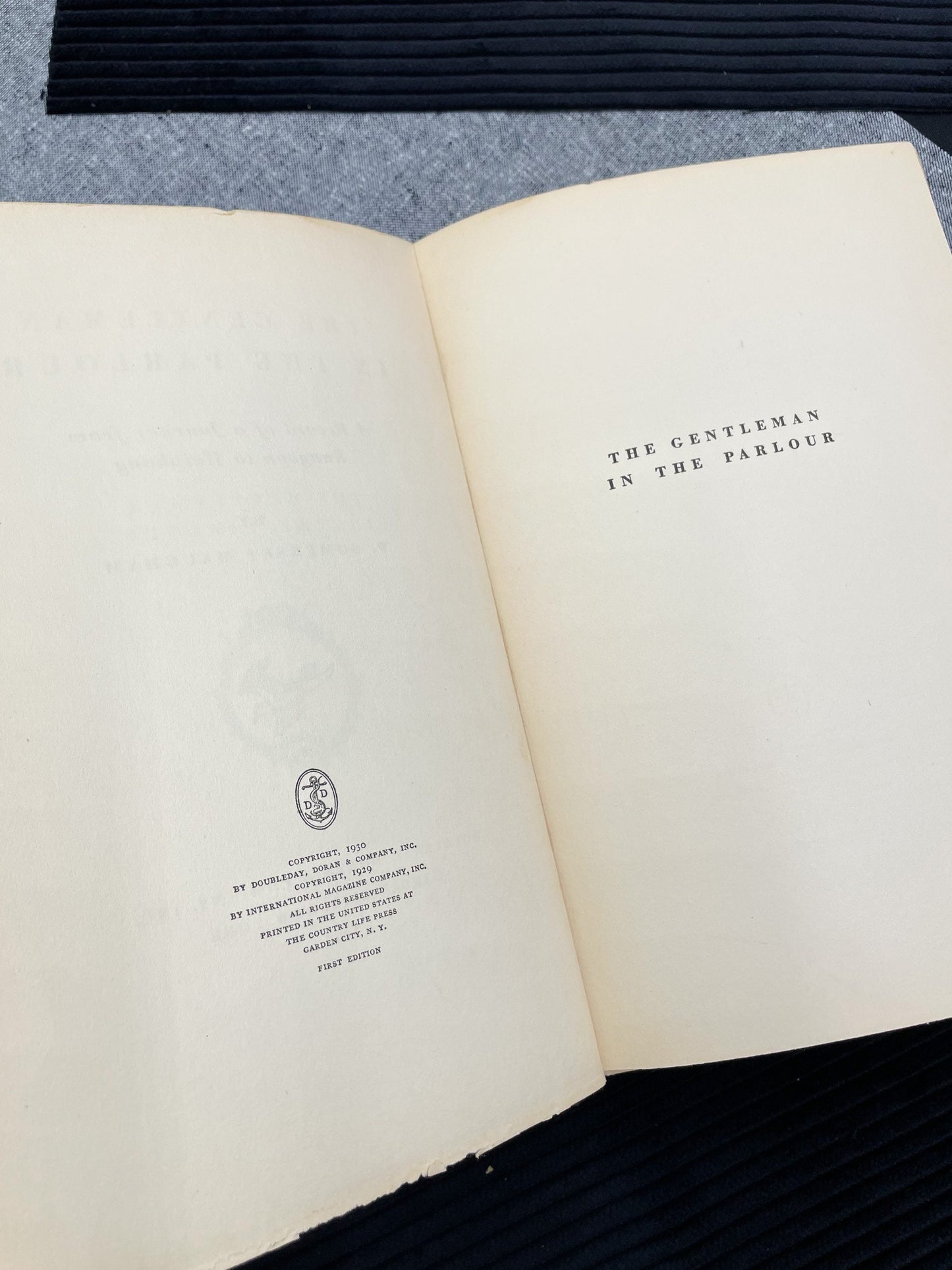 Antique Book, The Gentleman in the Parlour