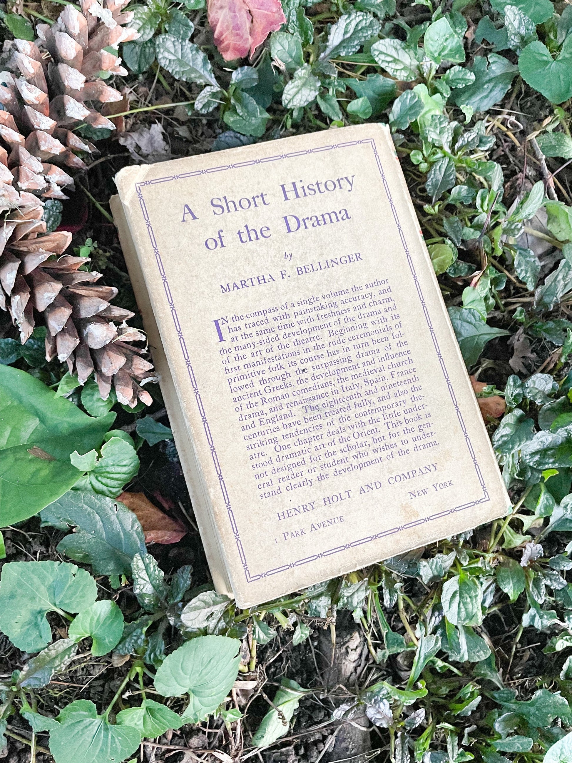 Vintage Play, "And So to Bed" by J.B. Fagan