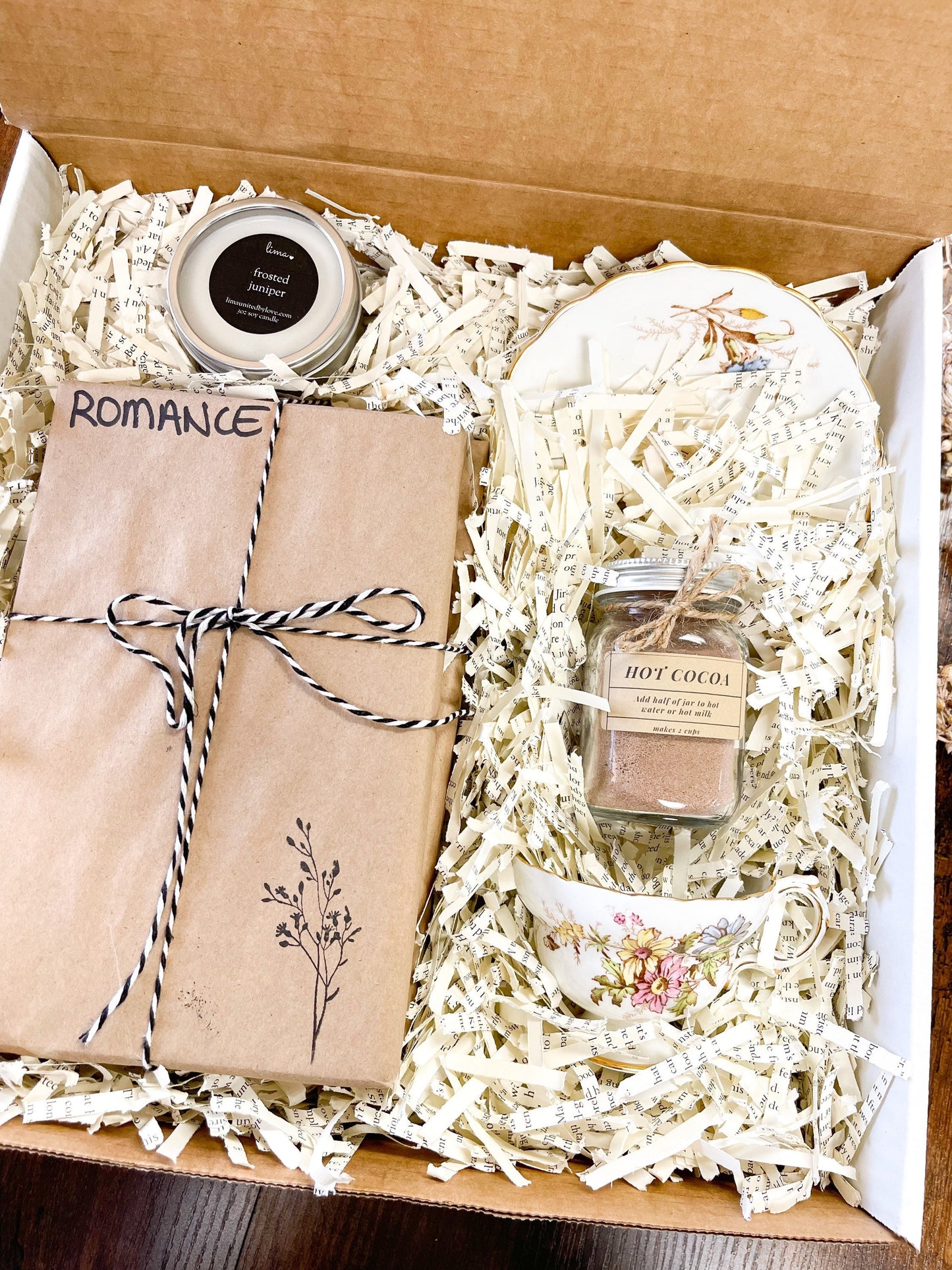 Bulk Book Page Shred, 7lbs of Packaging