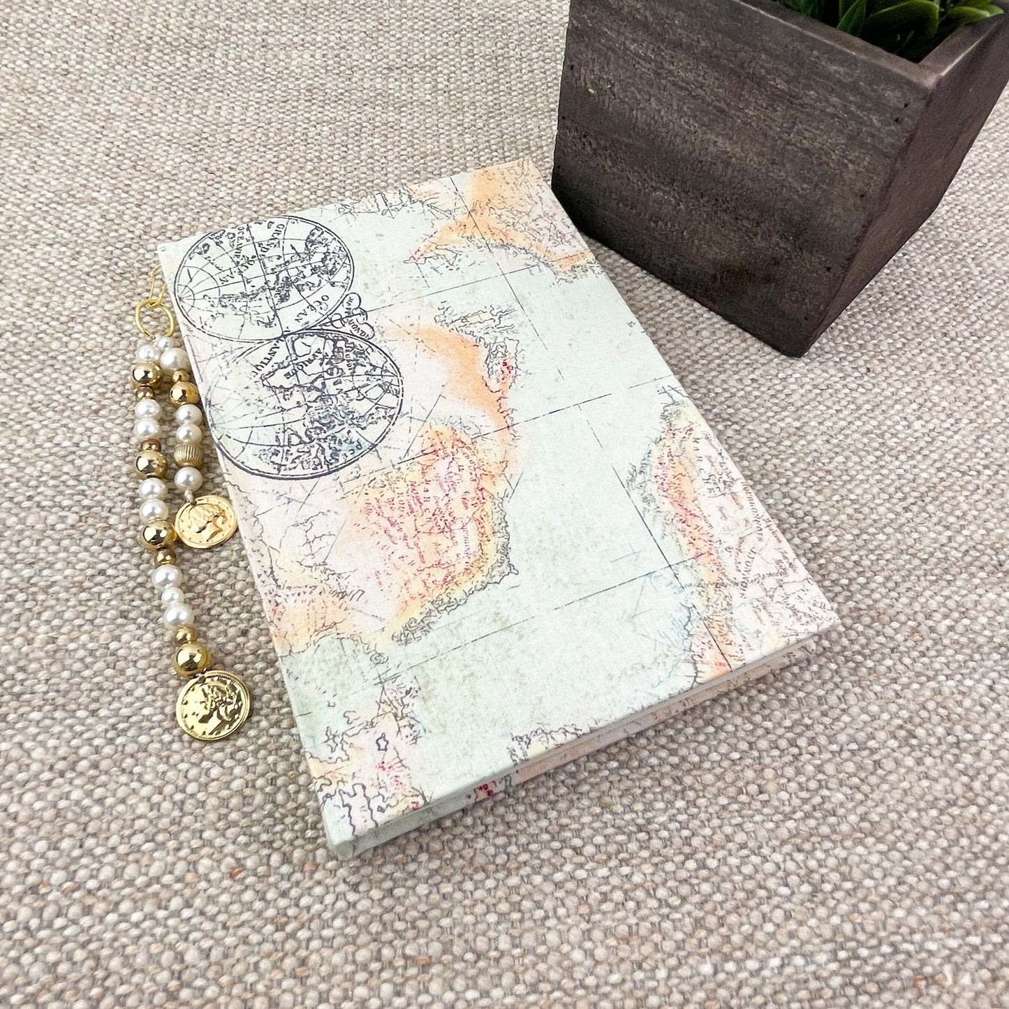 Blank Unlined Fabric Covered Journal