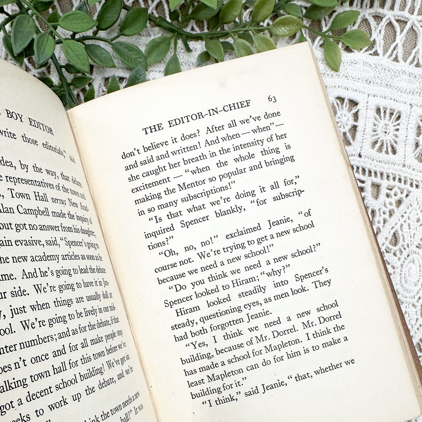 The Boy Editor by Winifred Kirkland