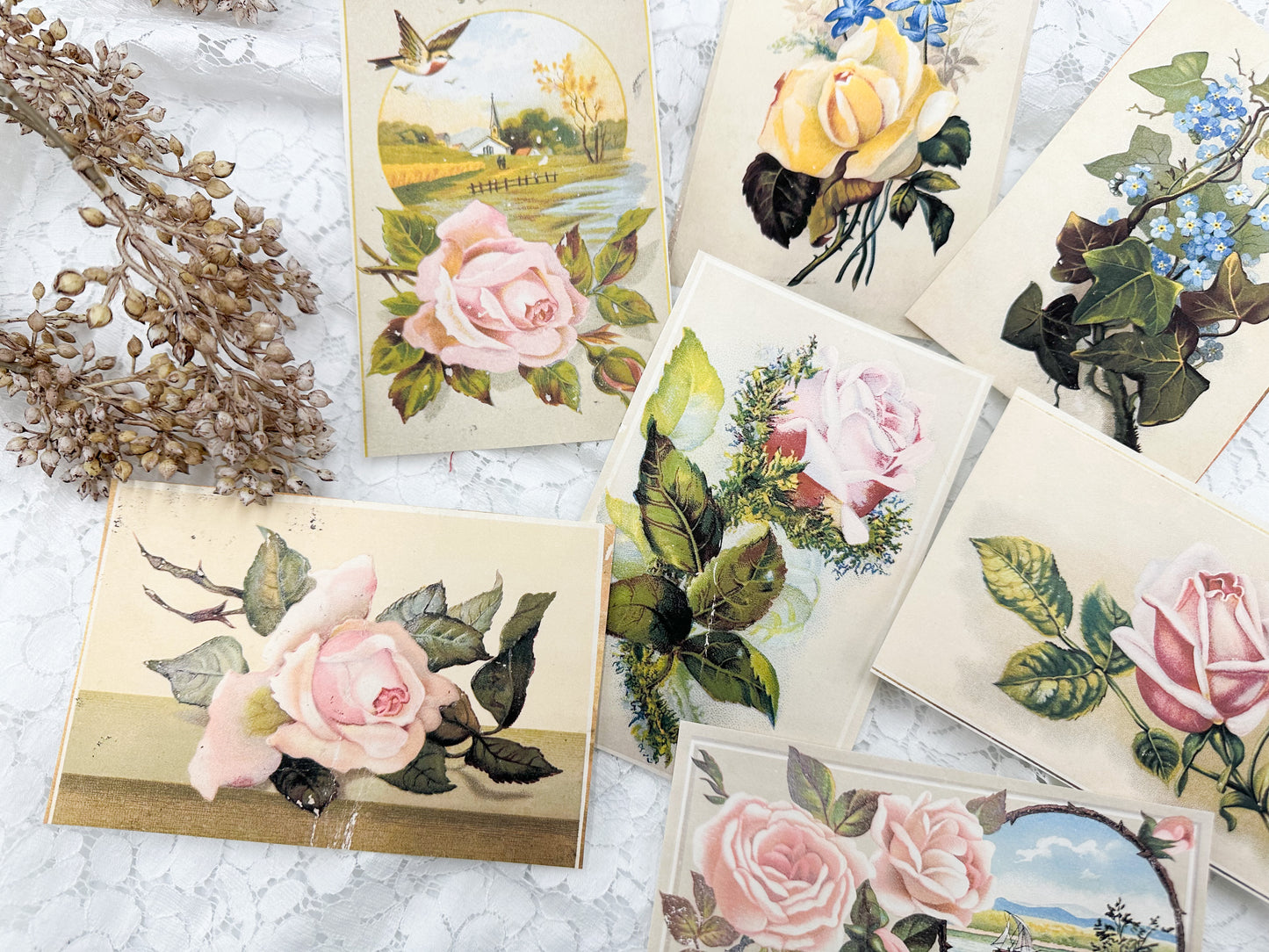 Floral Postcards- Digital Download