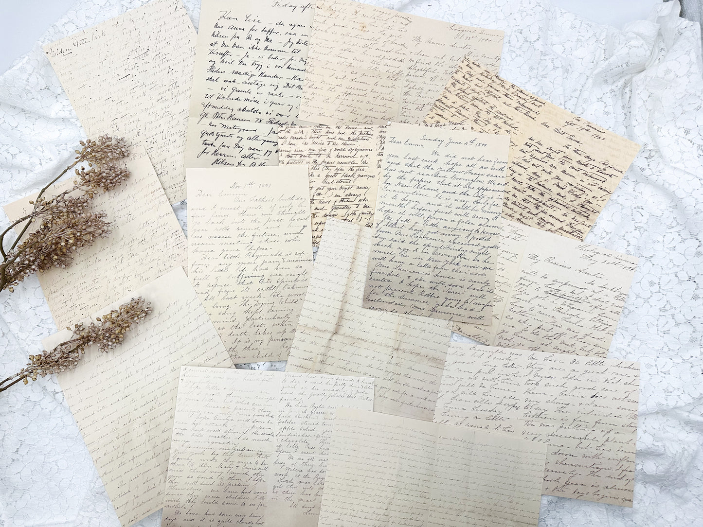Vintage Writing- Digital Download