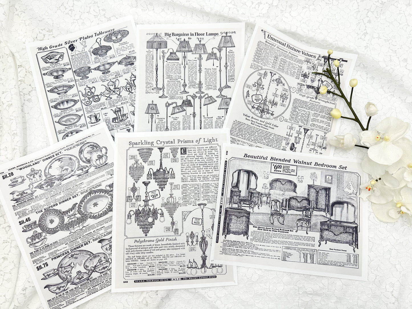 Sears Roebuck Household Catalog Pages- Digital Download