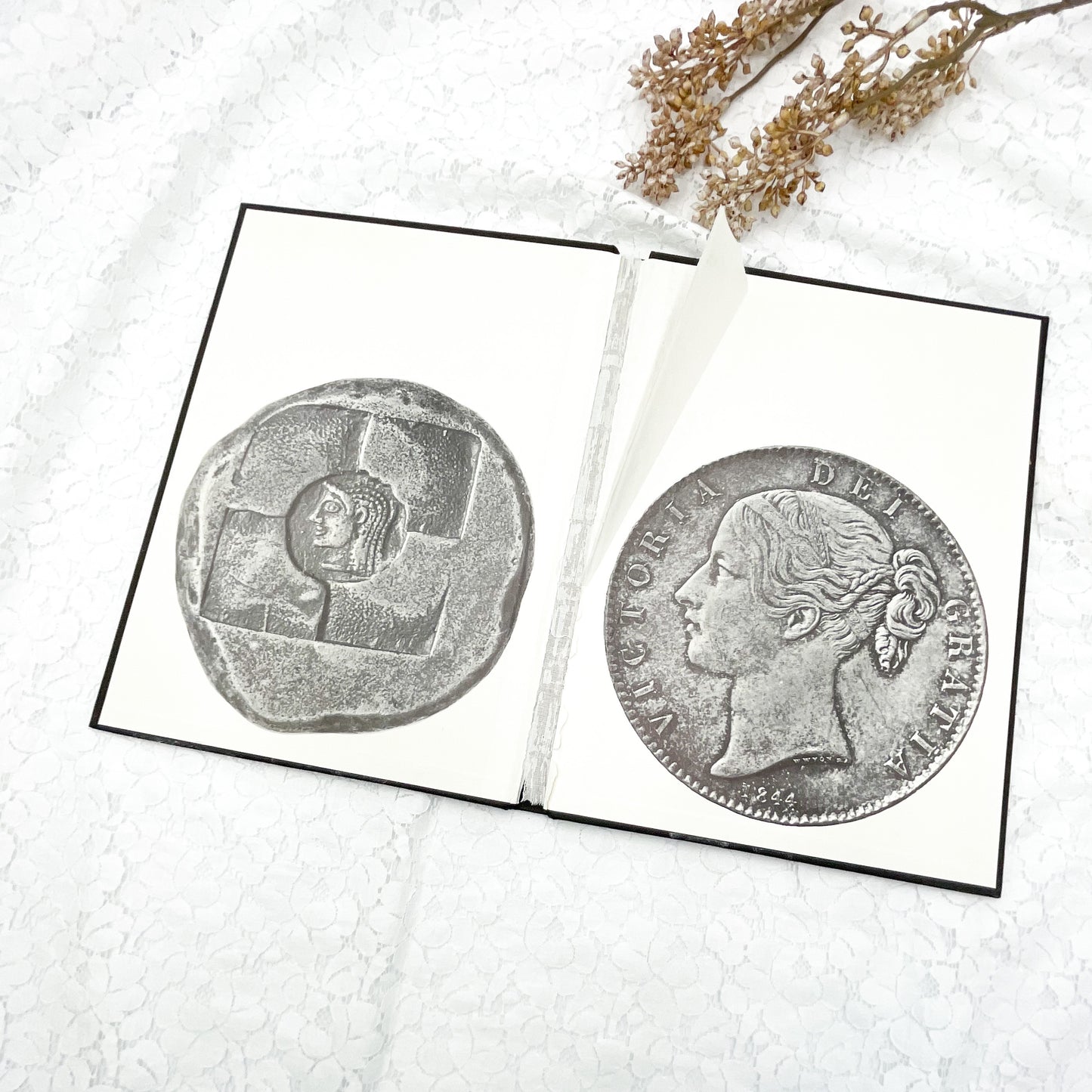 Large Vintage Book Cover