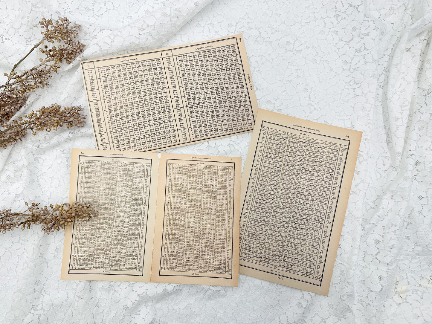 Vintage Tables- Digital Download