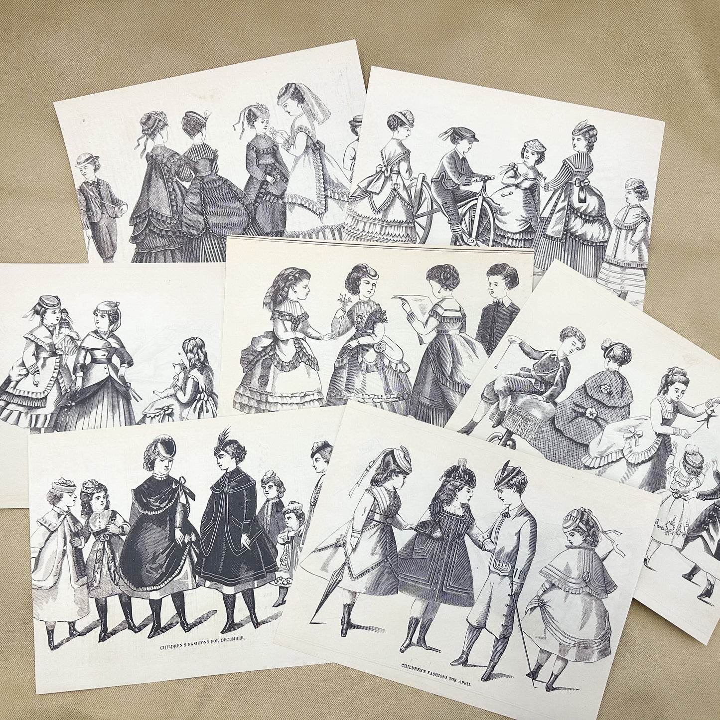Double-Sided Paper Pack- Vintage Children