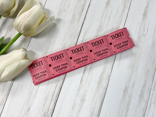 Red Vintage Tickets