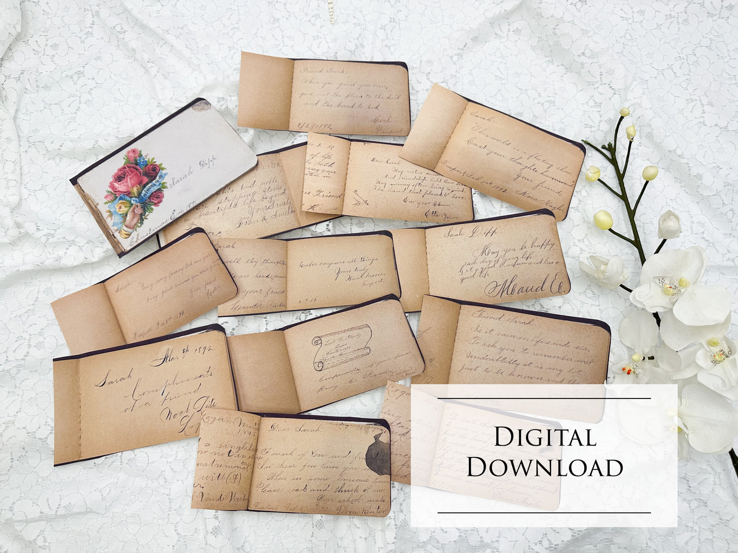 Vintage Writing- Digital Download