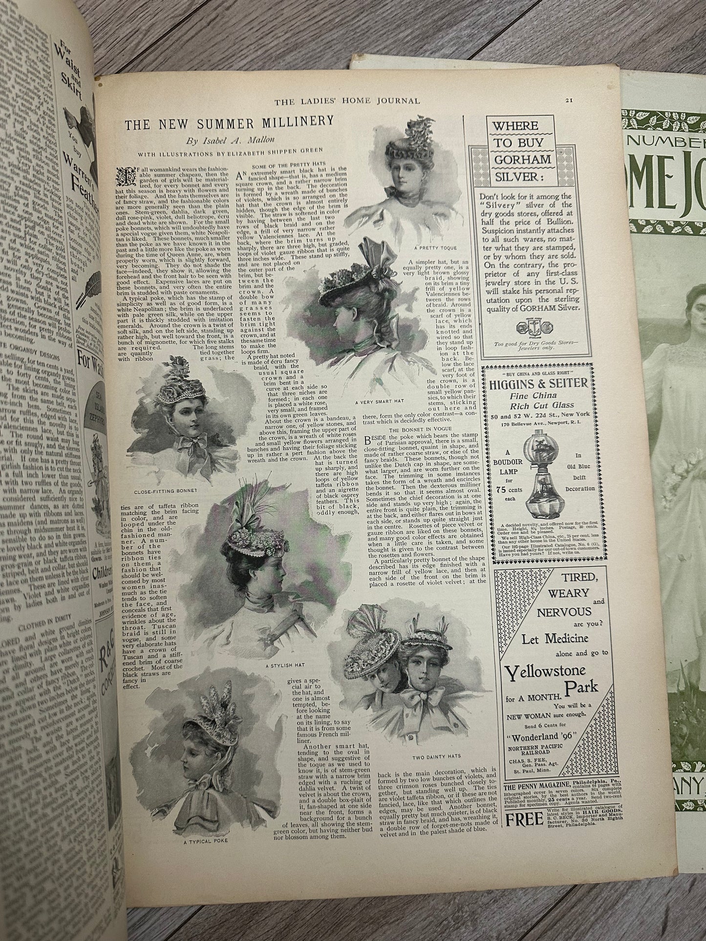Set of Two- The Ladies Home Journal