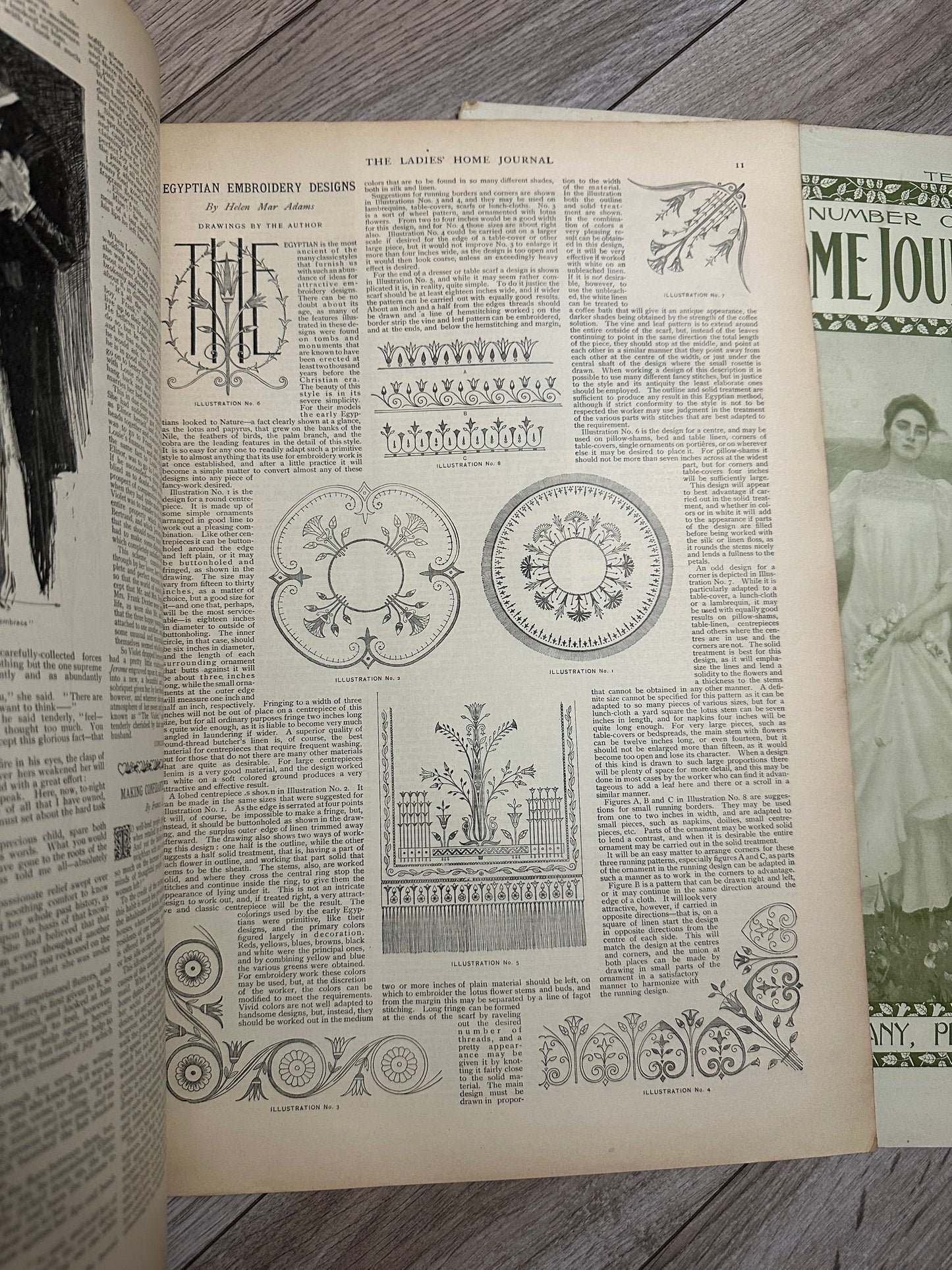 Set of Two- The Ladies Home Journal
