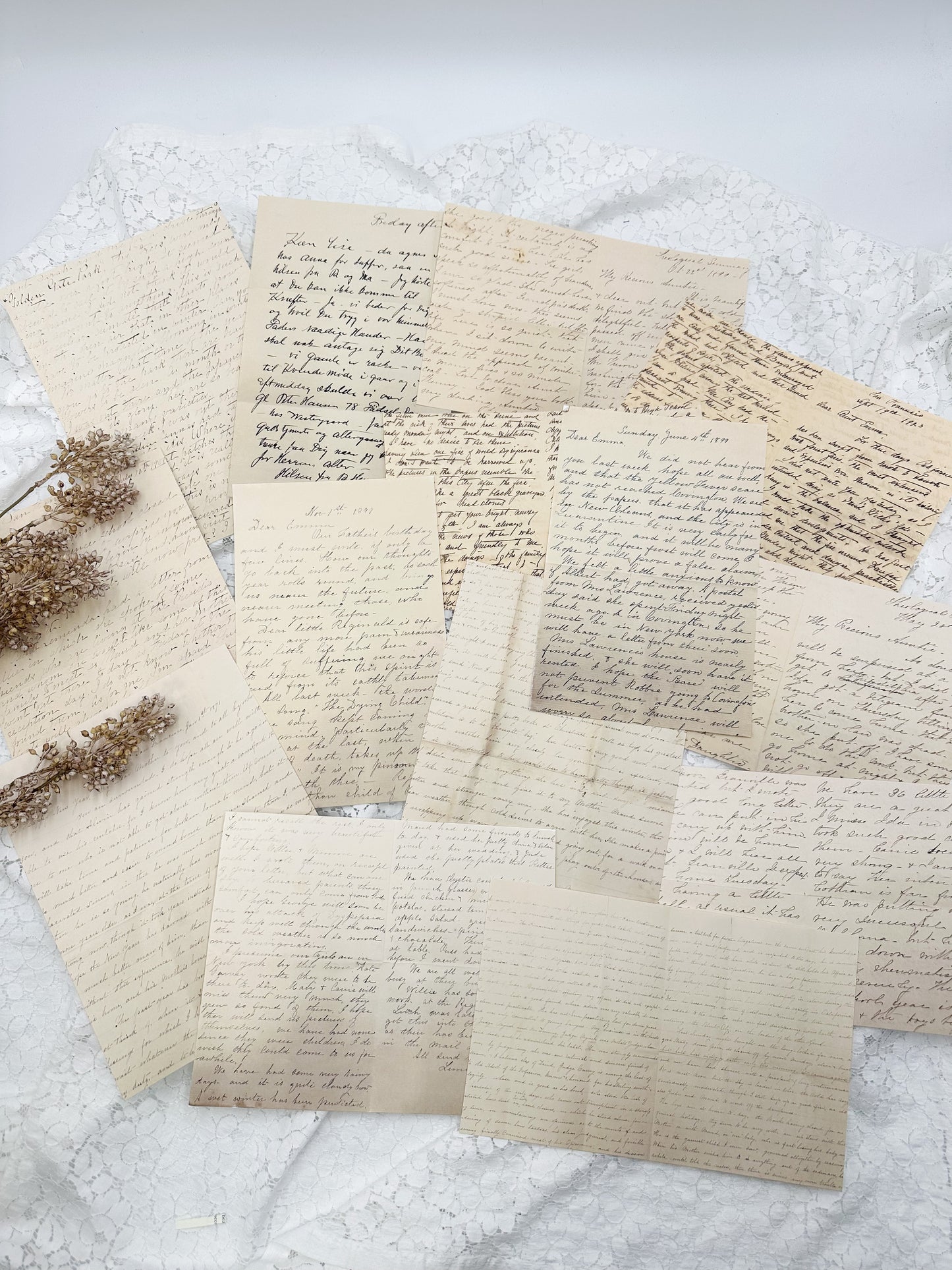 Vintage Writing- Digital Download