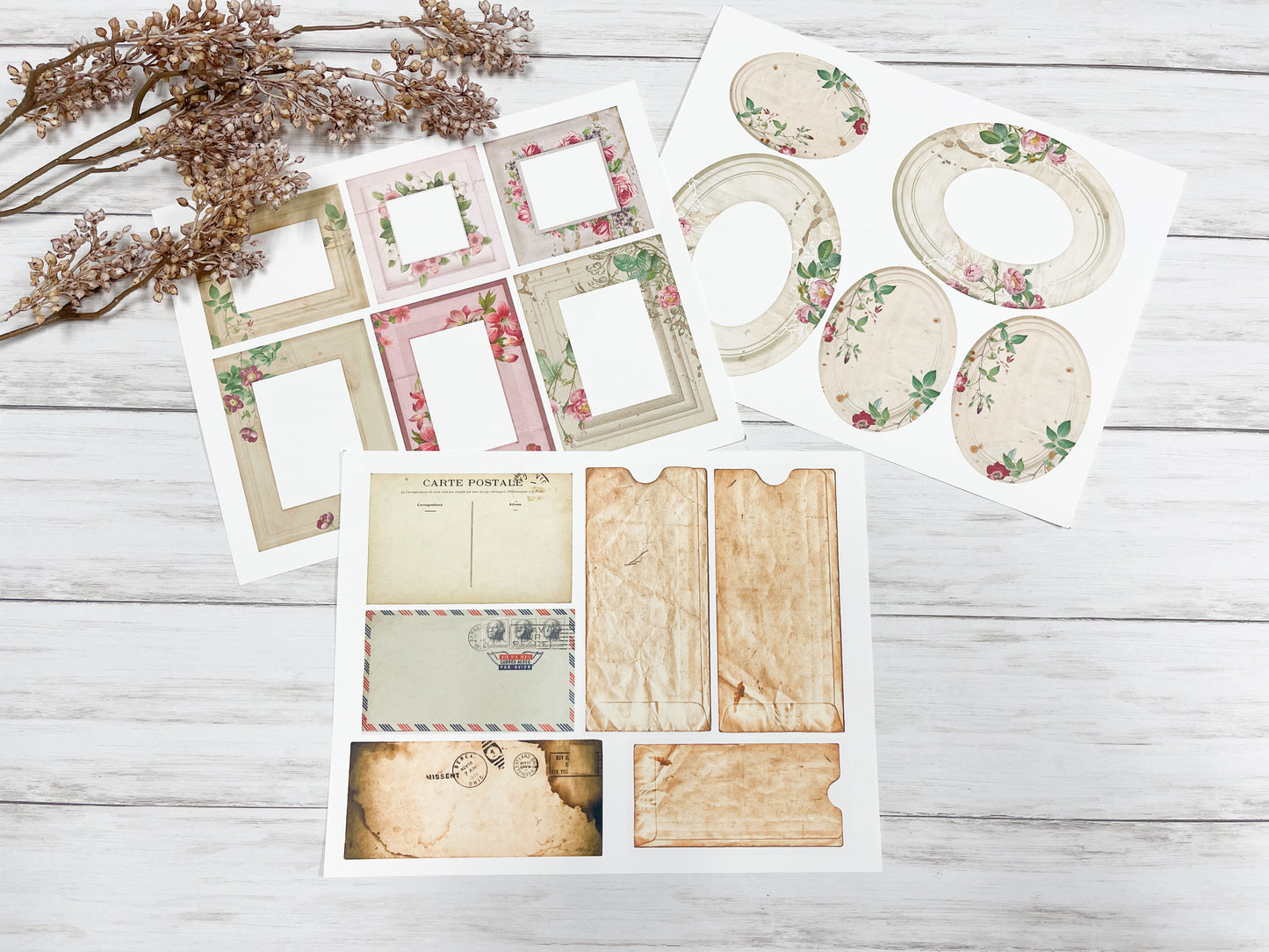 Vintage Reproduction Ephemera- Digital Download
