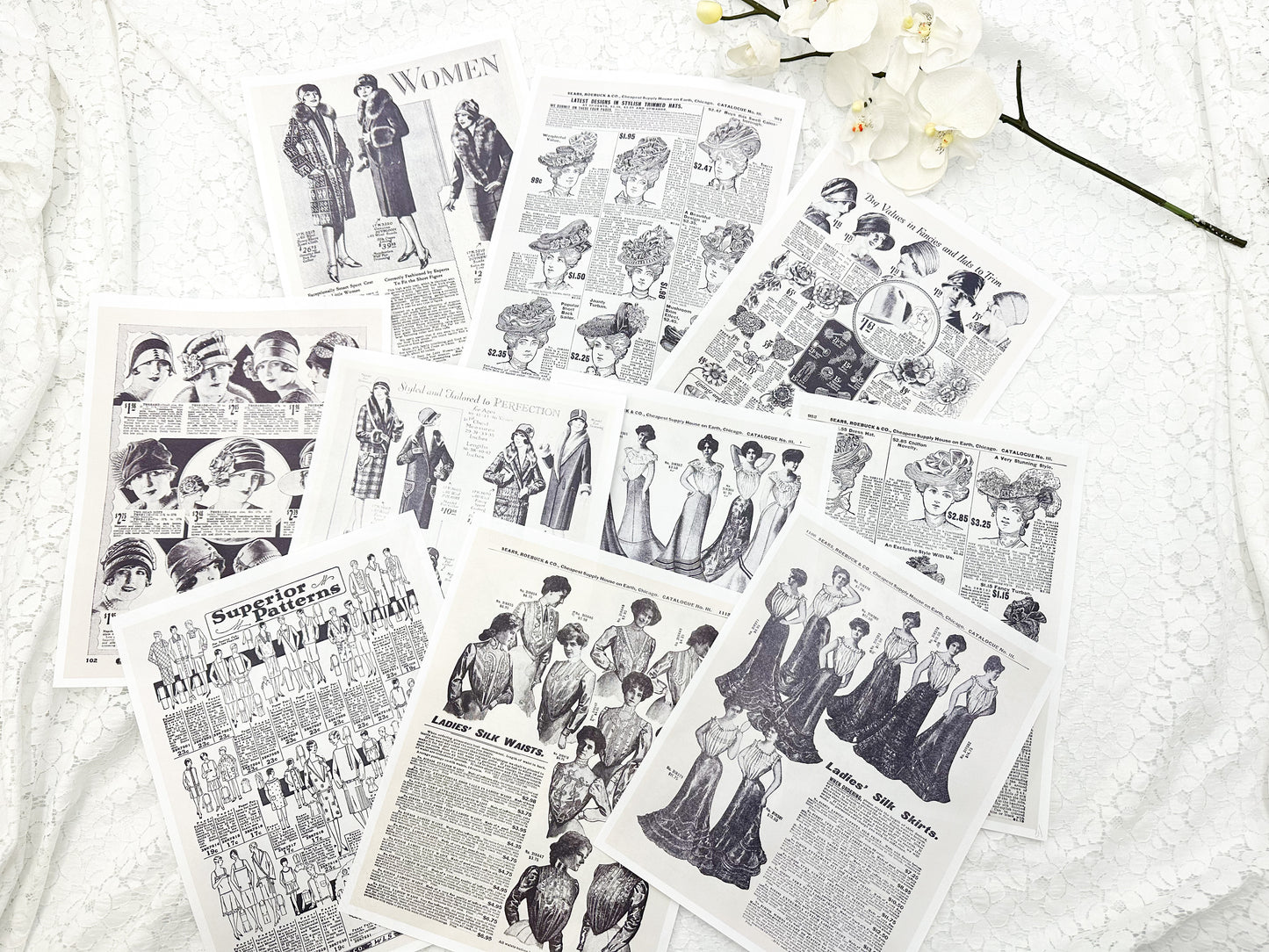Sears Roebuck Women Catalog Pages- Digital Download