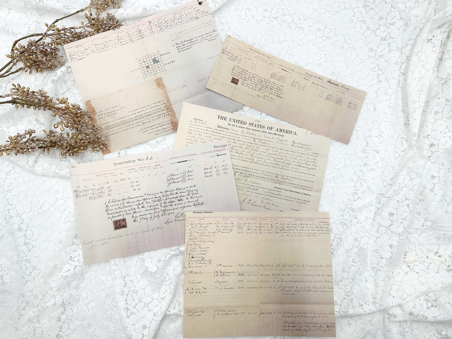 Landscape Documents- Digital Download