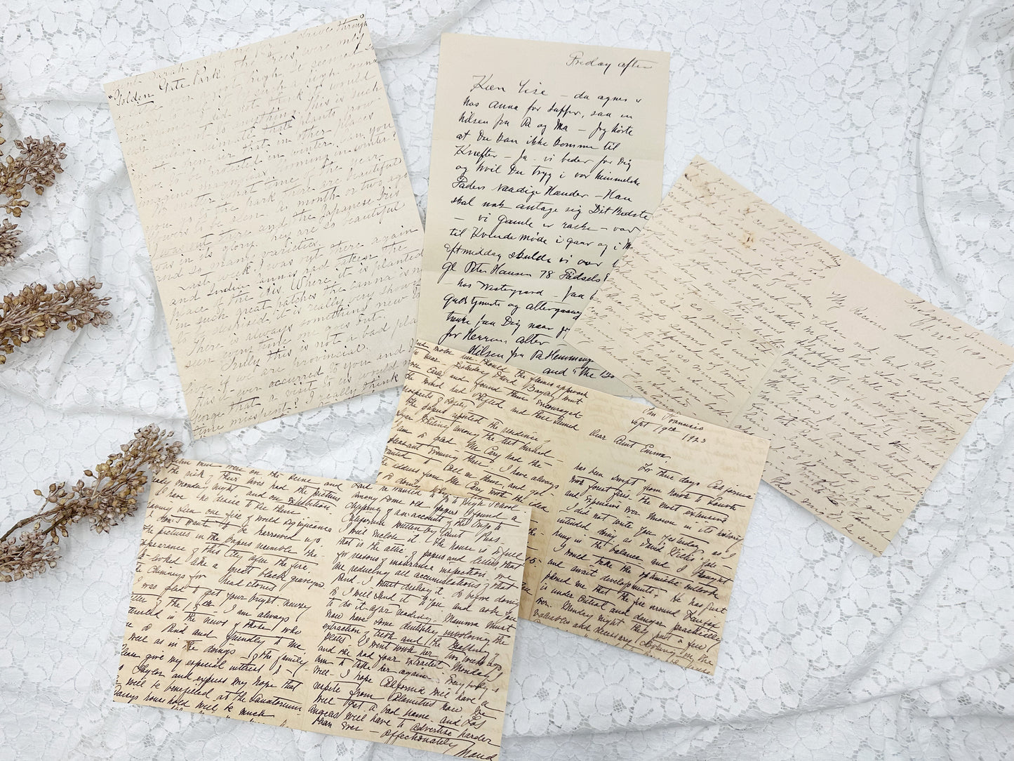 Vintage Writing- Digital Download