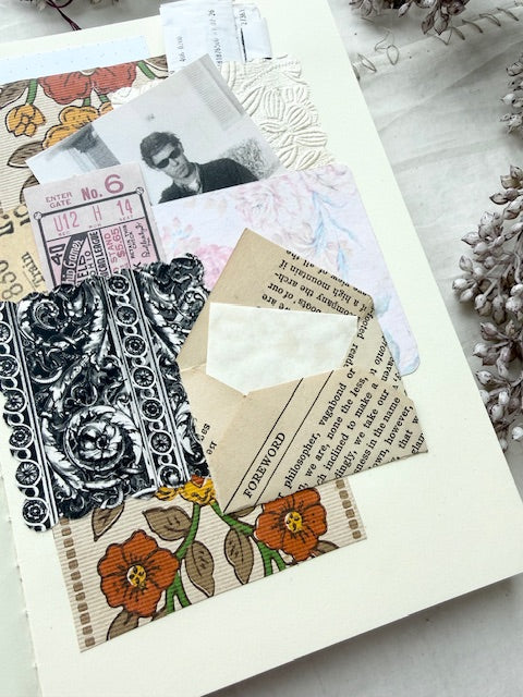 Mini Book Page Envelope