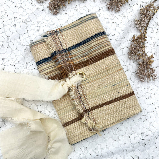 Journal Cover- Handmade with Vintage Fabrics