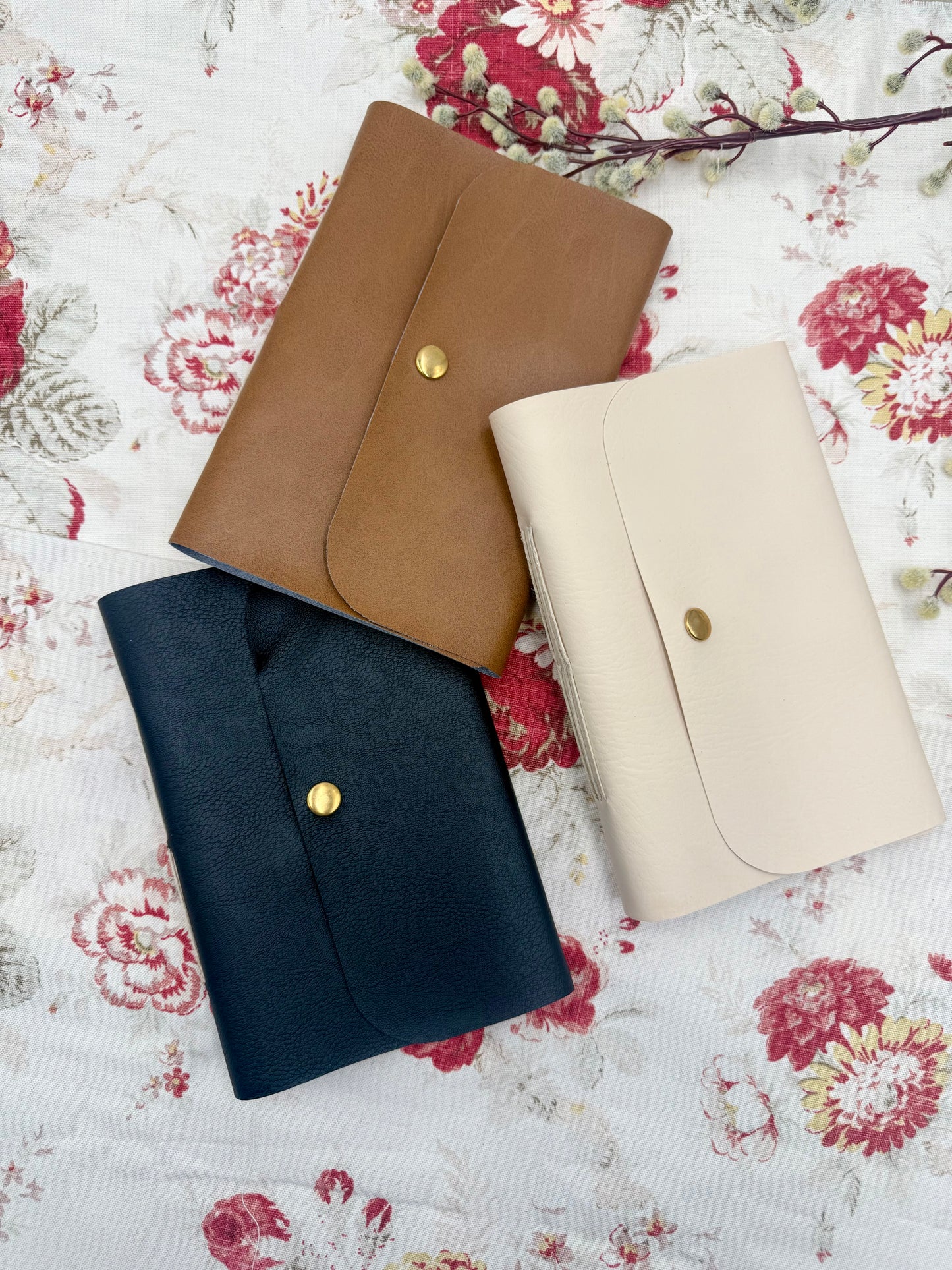 Faux Leather, Lined Journal
