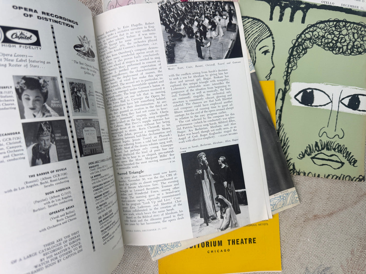 Vintage Playbill Set