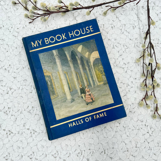 Vintage Bookhouse with Illustrations