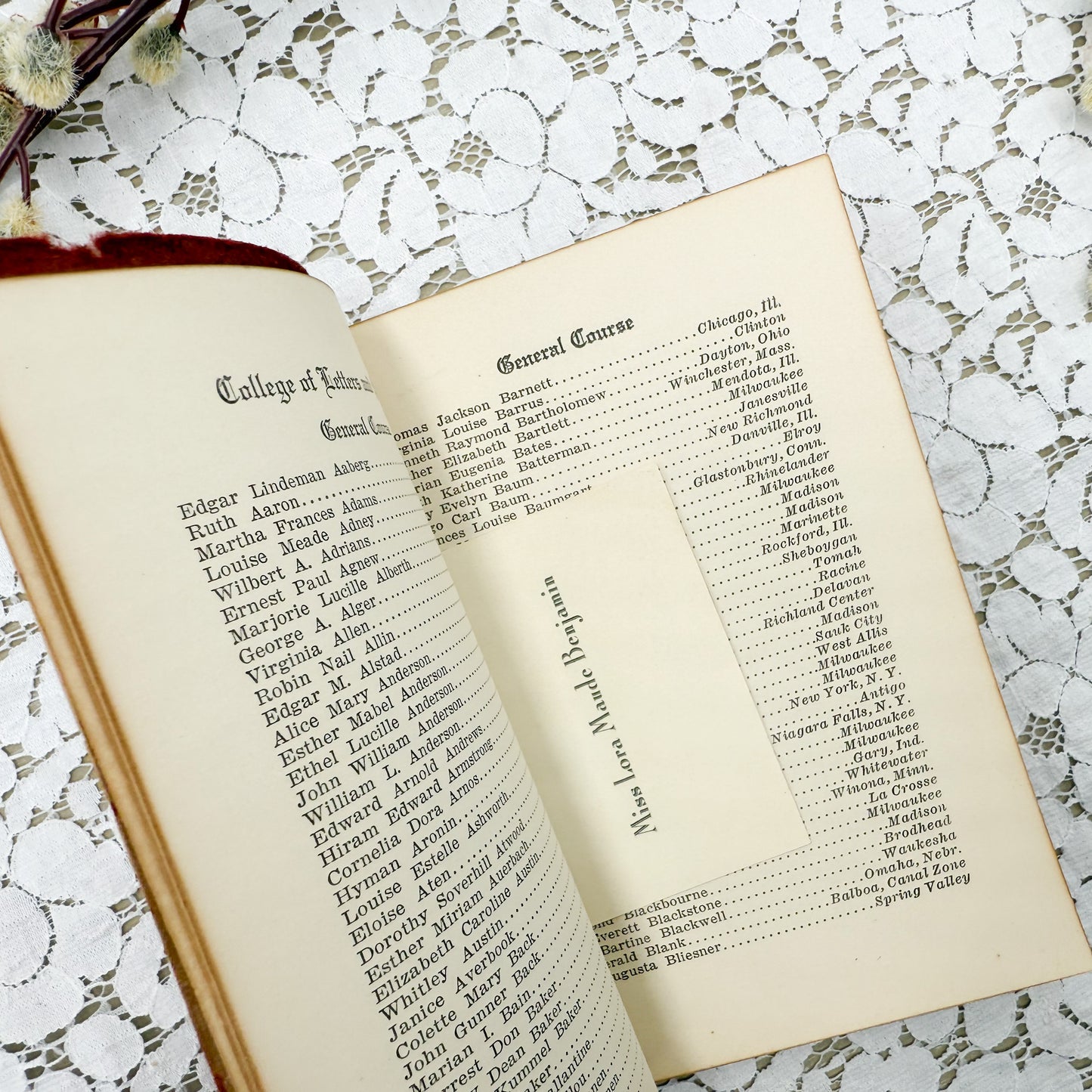 Vintage Pocket Book