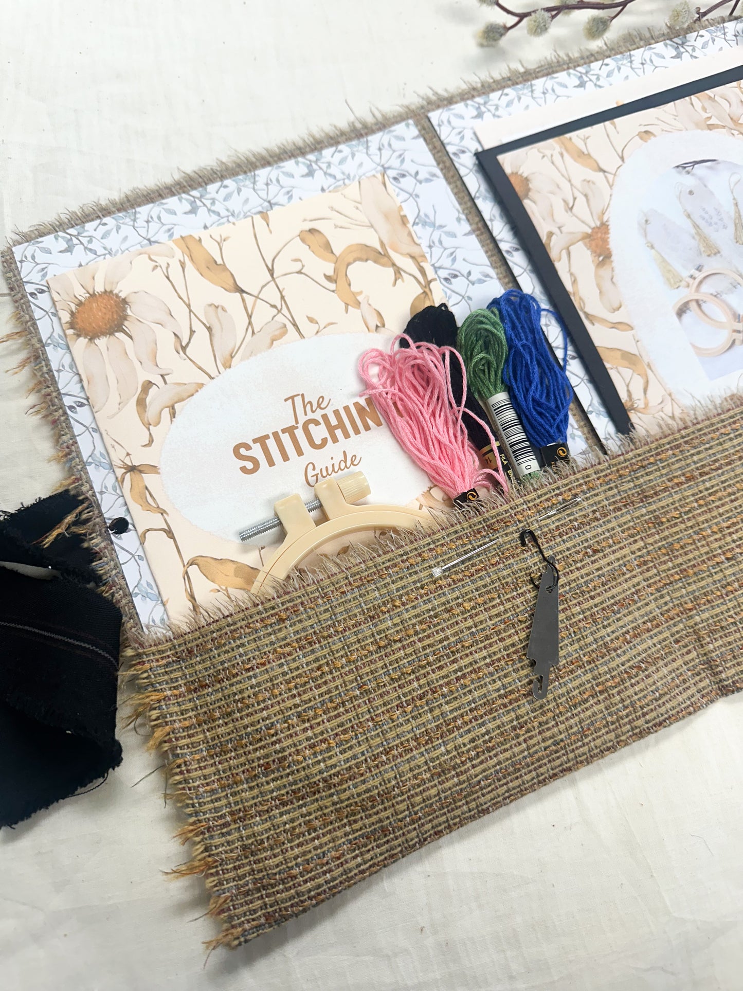 Embroidered Bookmark Making Kit