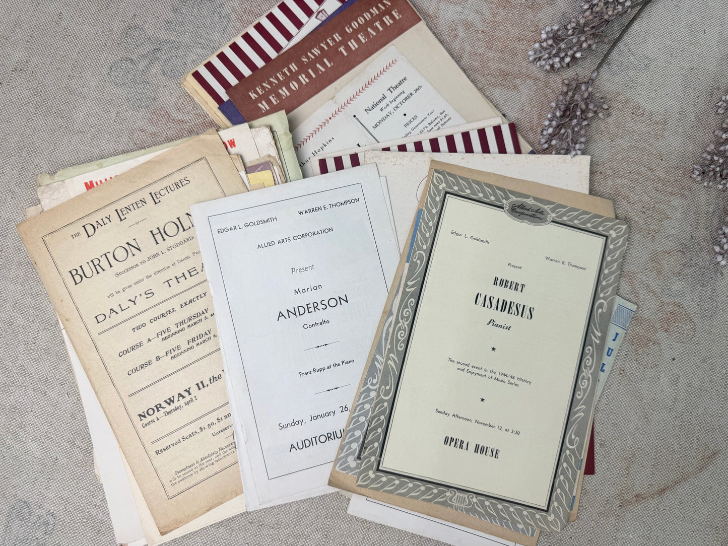 Vintage Theatre Set