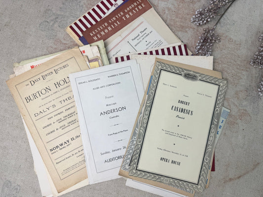 Vintage Theatre Set