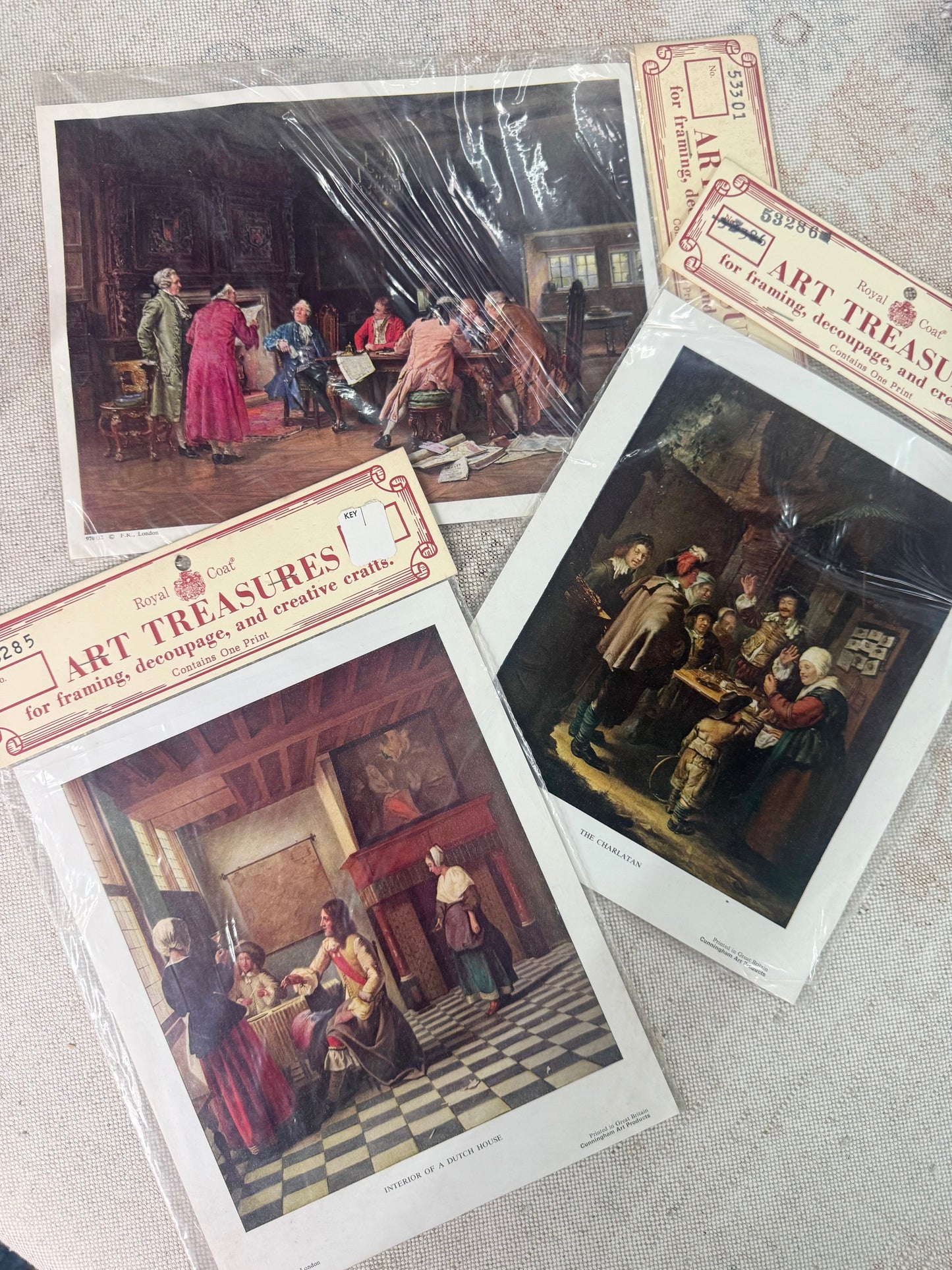 Vintage Print Set