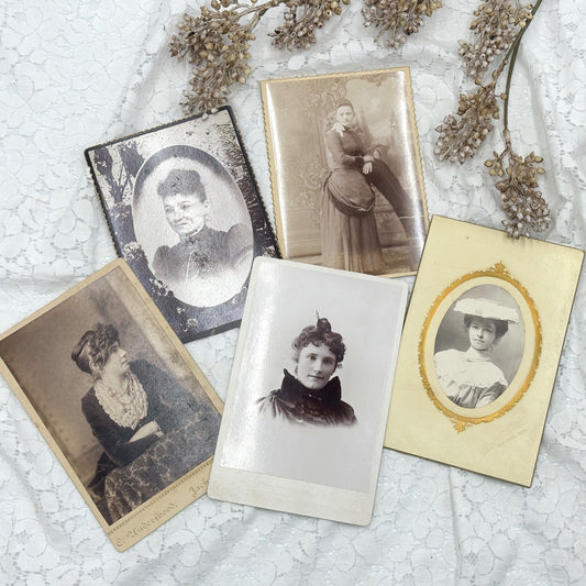 Cabinet Card Photograph Set