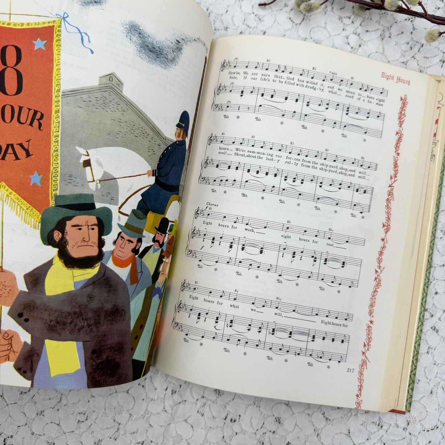 Fireside Music Book with Illustrations