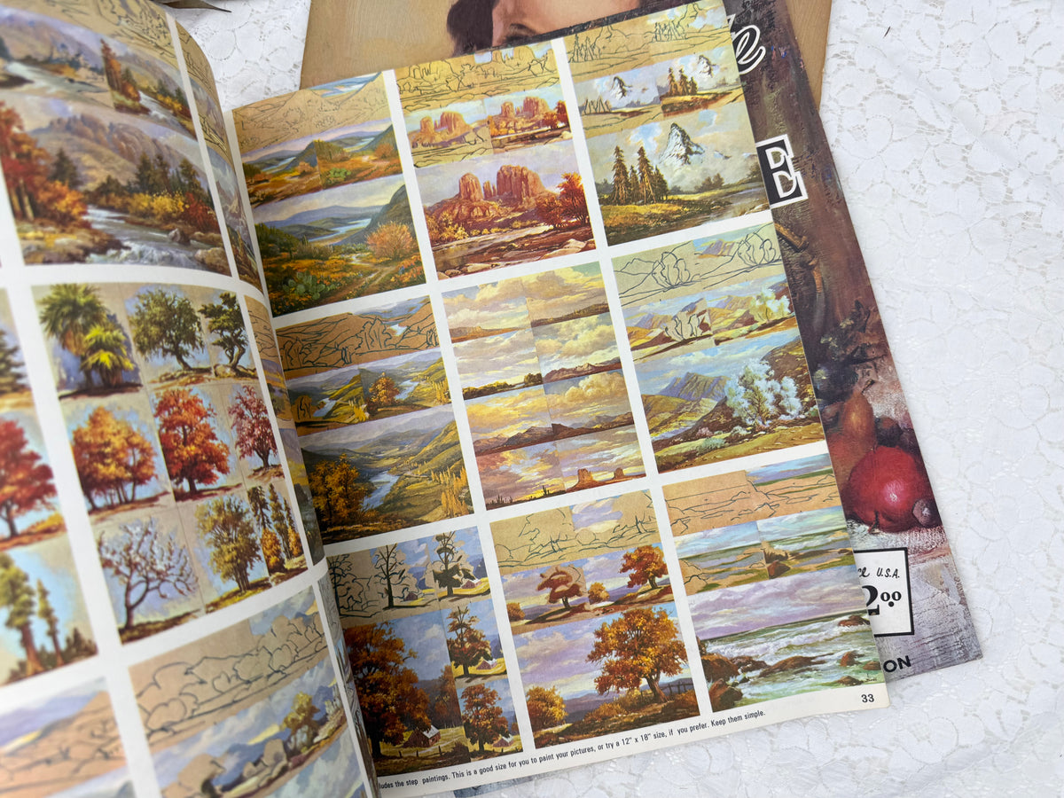 Vintage Art Book Set
