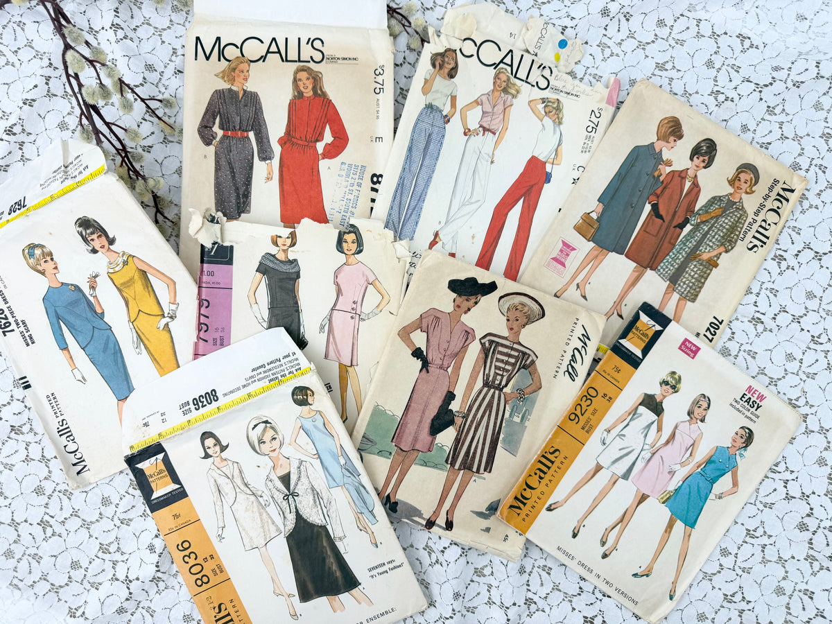 Vintage Pattern Sleeve Set