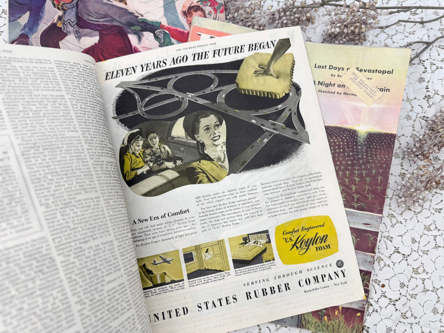 Vintage Post Magazines (Set of 3)