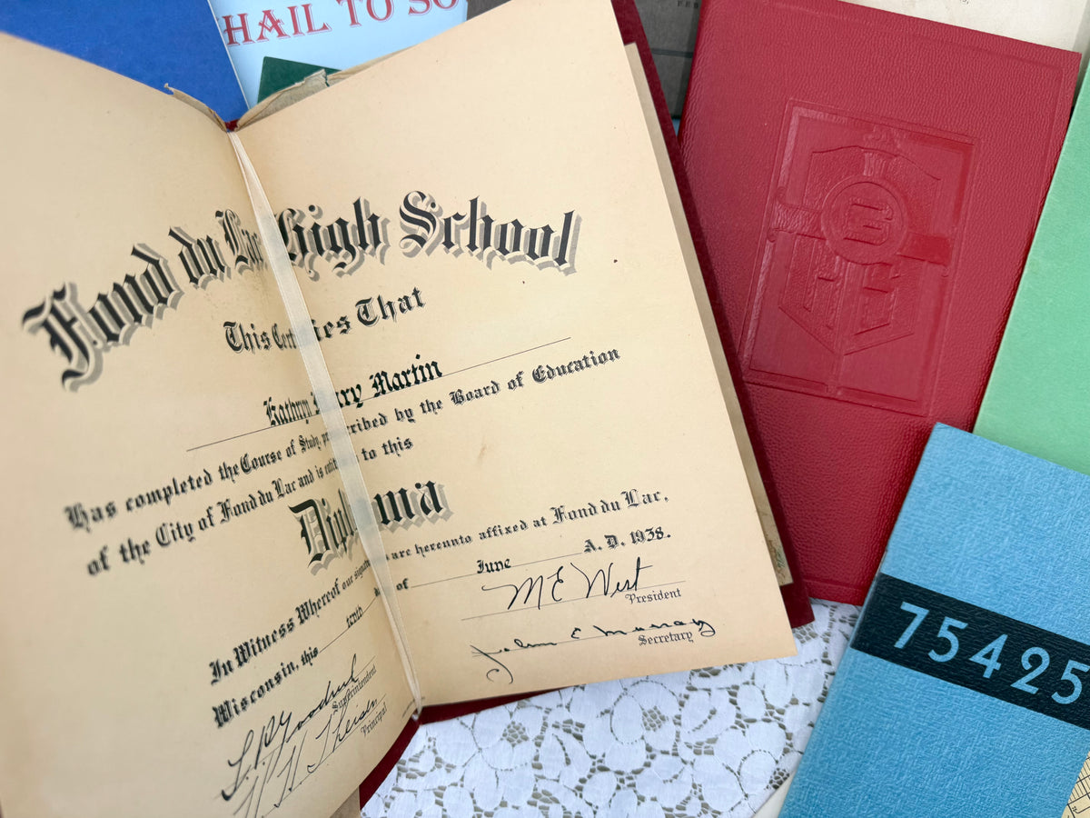 Vintage School Ephemera